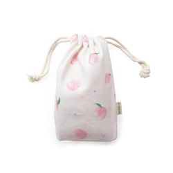 PEACH STRING POUCH(M)
