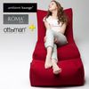 [ambient lounge] Roma Series Bean Bag sofa - Red Pepper