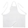 (AA1414) basic chest apron white