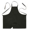 (AA1414) basic chest apron black