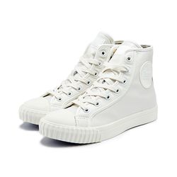 [Bata Bullets] Leather High Top (White)