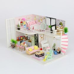 [adico]DIY 미니어처 하우스 - 안나의 핑크멜로디