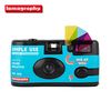 로모그래피 심플유즈 카메라(다회용 카메라) - 컬러(블루)
