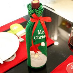크리스마스 산타 와인커버