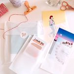 감성 선물 포장 반투명 종이 봉투 페이퍼백 (20매)