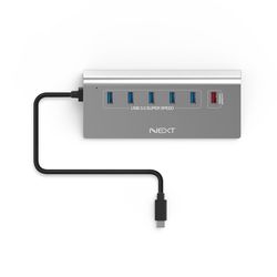 넥스트 NEXT-331TC-PD USB 3.0 Type-C 8포트 허브 퀵차지 충전