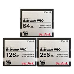 SanDisk 익스트림 PRO 4K시네마용 CFast 2.0 256GB