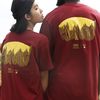 한국의 산 티셔츠 시리즈 금강산 버건디