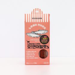 오래오래프로젝트 반려맛집 연어스틱 4개입 26g