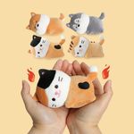 [모찌타운] 귀요미 강아지 고양이 핫팩인형 4종