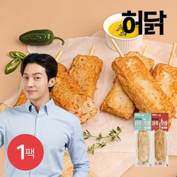 [허닭] 닭가슴살 어묵 핫바 70g 2종 1팩