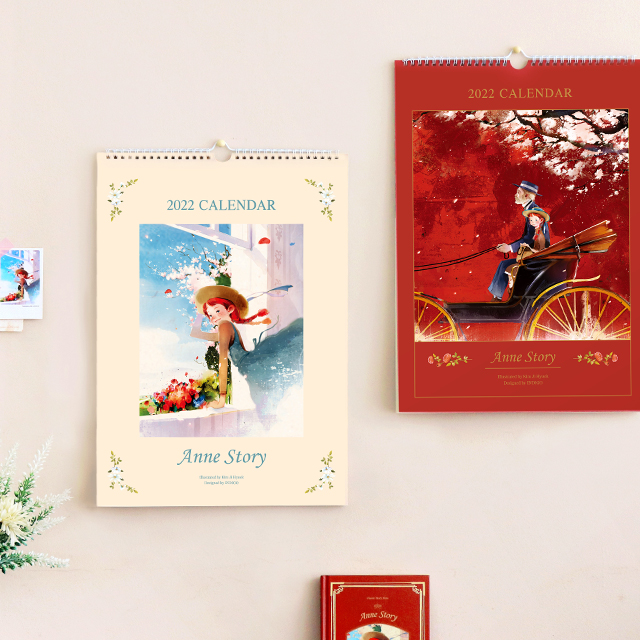 2022 빨간머리앤 벽걸이 A3 달력