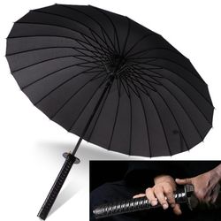 사무라이우산 특이한 고급 방풍 대형 장우산