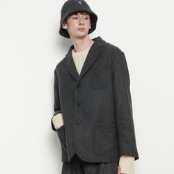 M66 mac wool suit setup jacket charcoal