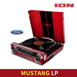 [ION Mustang LP] 머스탱 레트로 빈티지 블루투스 턴테이블