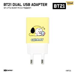 BT21 20W USBC타입 듀얼 멀티고속충전기 치미 CHIMMY