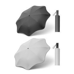 완전자동 접이식 3단 암막 우산 UV차단 우양산 양우산