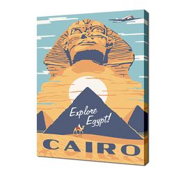 [명화그리기]2030 미니여행-카이로 7색 일러스트