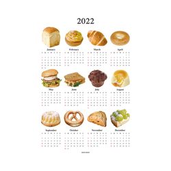 2022 BREAD Canvas Calendar A3 size