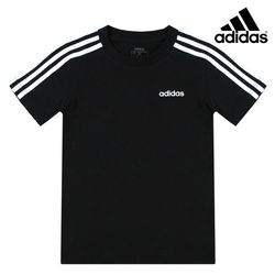 아디다스 키즈 YB E 3S 티셔츠 블랙 DV1798(NEWX74KEZ4)