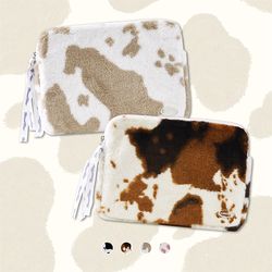 FLUFFY COW LAPTOP POUCH