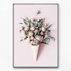 메탈대형액자 아이스크림 꽃 사진 식물 포스터 거실 액자