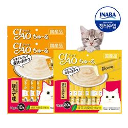 고양이 간식 이나바 챠오츄르 대용량 간식 60P