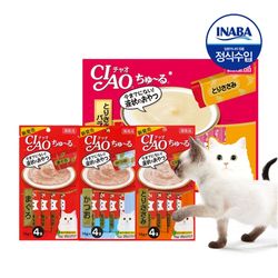 이나바 고양이 간식 챠오츄르 대용량 60P MIX
