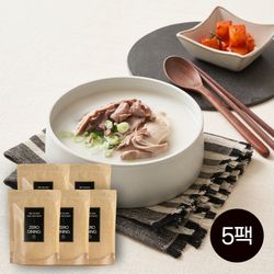 [무료배송] 시골 머릿고기 국밥 저탄수 밀키트X5팩